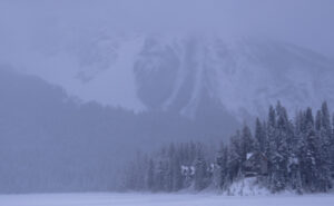 Emerald Lake Snowstorm - Bob Jackson